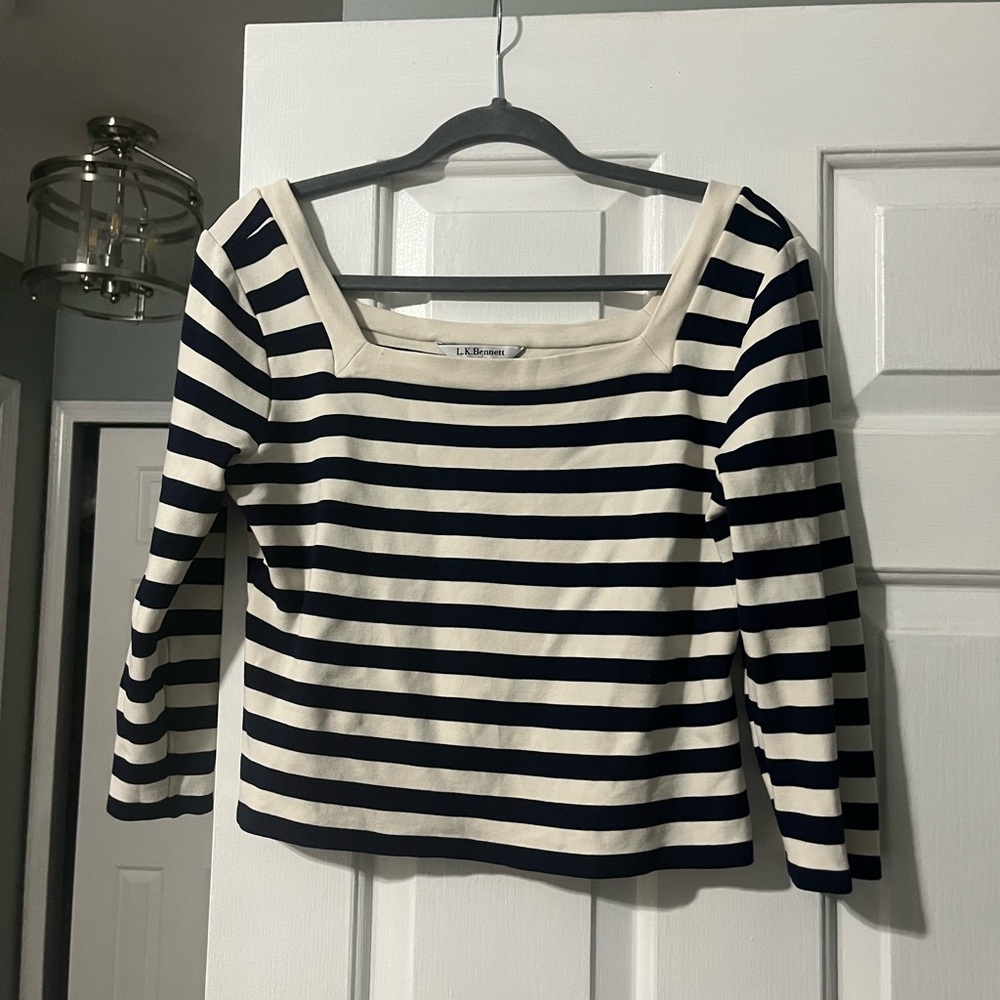 L.K. Bennett Long Sleeve Top